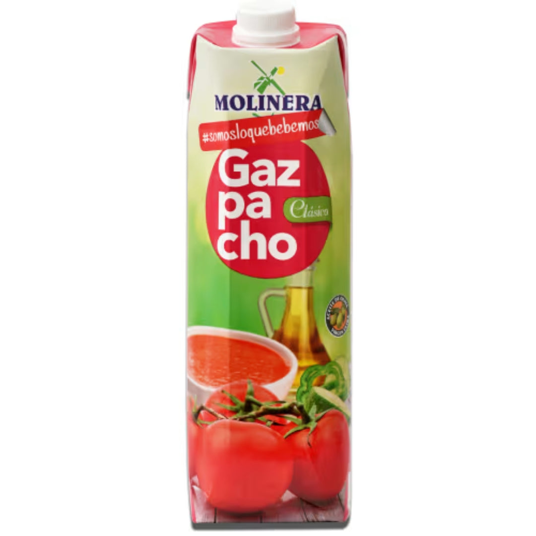 Molinera Gazpacho - Chilled Spanish Tomato & Vegetable Soup 1L