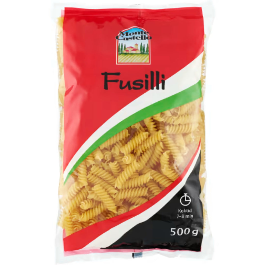 Monte Castello Fusilli Pasta - Fusilli Pasta 500g