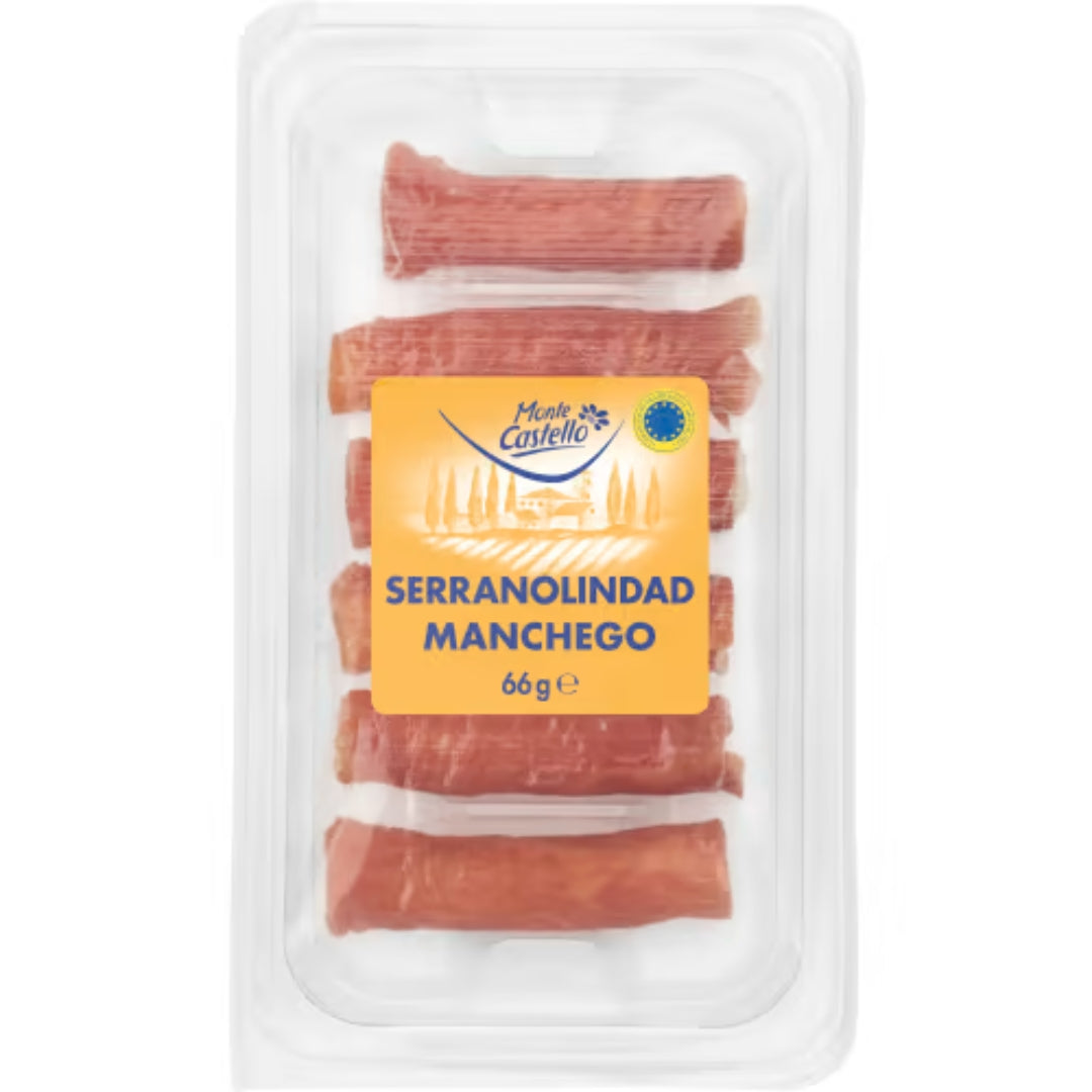 Monte Castello Serranolindad Manchego - Serrano-Wrapped Manchego 66g
