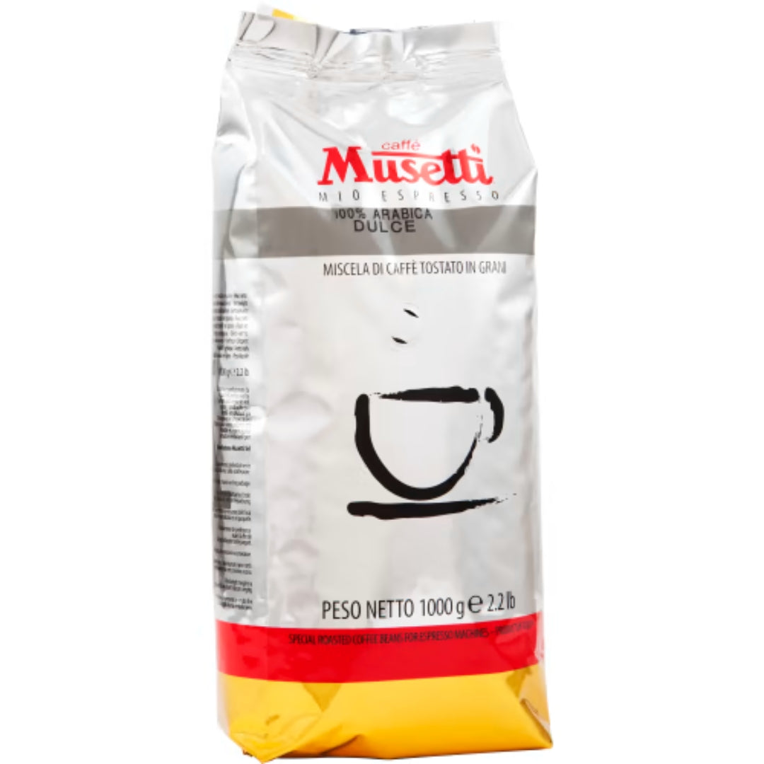 Musetti Espressobönor Dulce Arabica - Espresso Beans 1kg