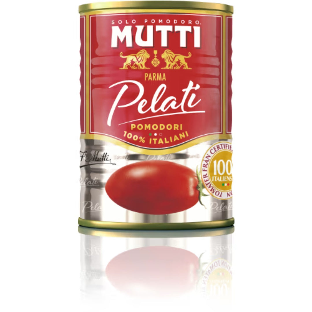 Mutti Hela Tomater Skalade - Whole Peeled Tomatoes 400g