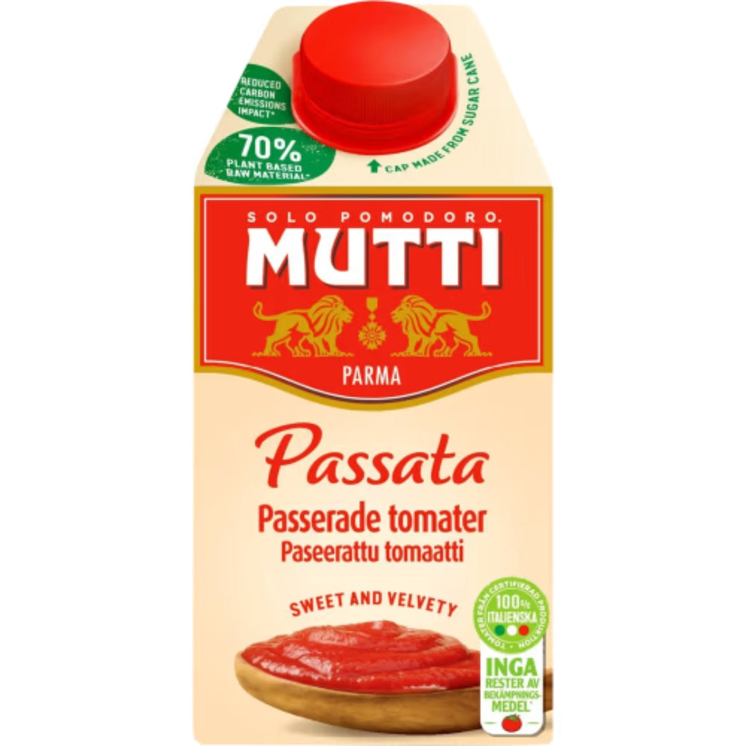 Mutti Passata Passerade Tomater - Strained Tomatoes 500g