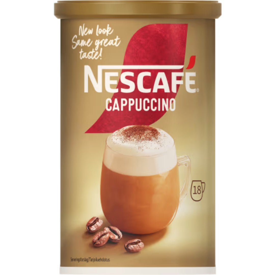 Nescafé Cappuccino Snabbkaffe - Instant Coffee Cappuccino 225g