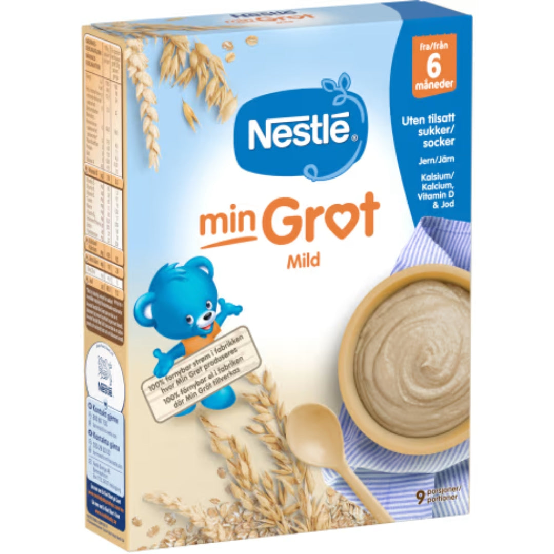 Nestlé Havregröt Mild 4-6 Månader - Gentle Whole Grain Oat Porridge 270g