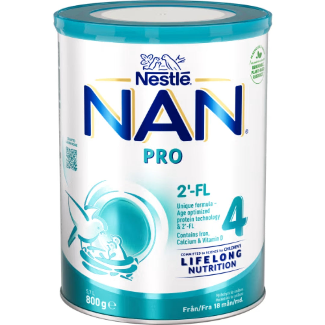 Nestlé nan pro 4 mjölkdryck från 18 månader - bevanda al latte per bambini 5.7l