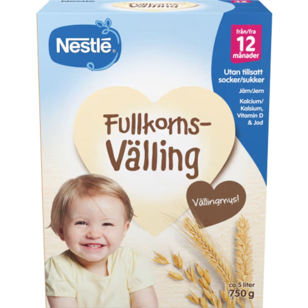 Nestlé Välling Fullkorn Från 12 Månader - Whole Grain Toddler Porridge