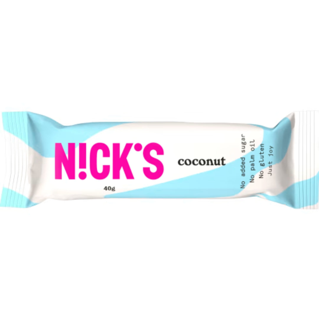 Nick's Coconut - Fiocchi di cocco immerso nel cioccolato al latte 40g