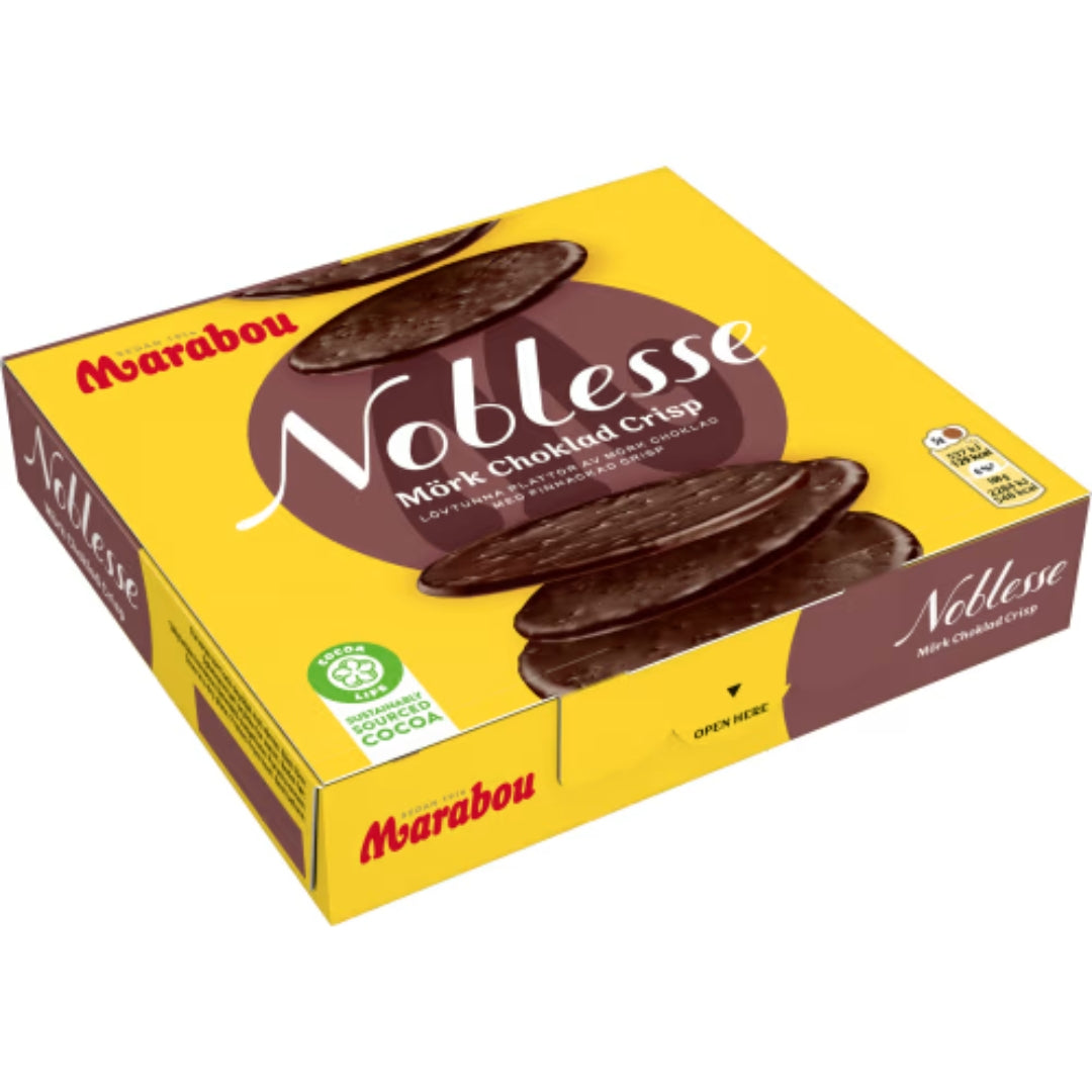 NOBLESSE Mörk Ask - Dark Chocolate Crisp 150G