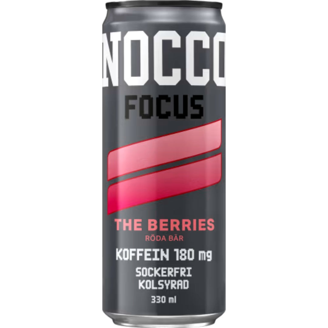 Nocco The Berries Energidryck Burk - Energy Drink 33cl