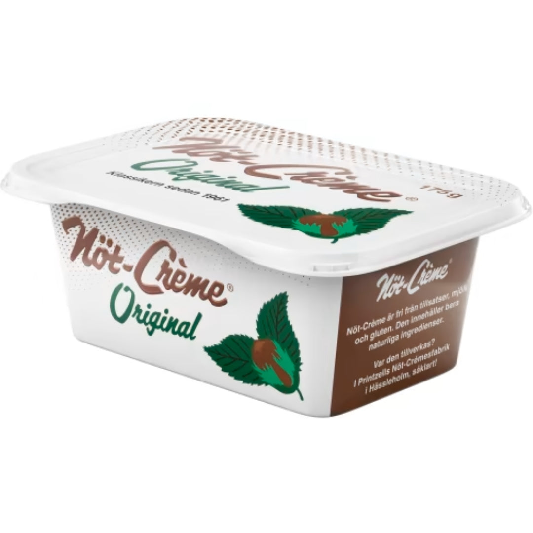 Nöt-crème Original - Creamy Spread made with Hazelnuts, Peanuts, and Cocoa 175g
