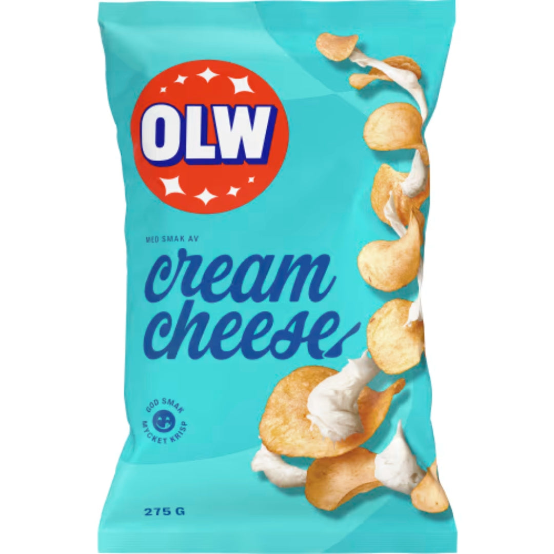 OLW Cream Cheese Chips - Cream Cheese Chips 275g