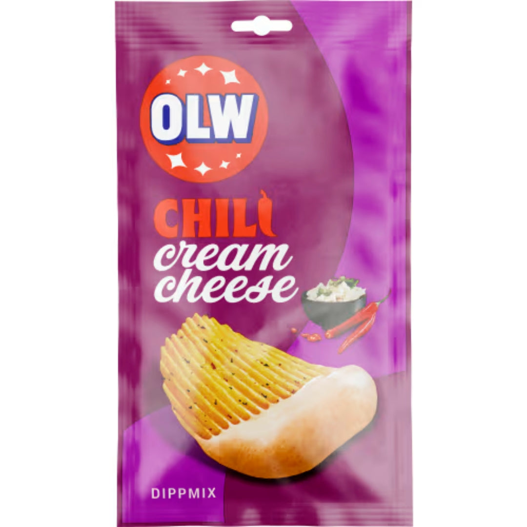 OLW Dippmix Chili Cream Cheese - Dip Mix with Chili and Cream Cheese flavour 24g