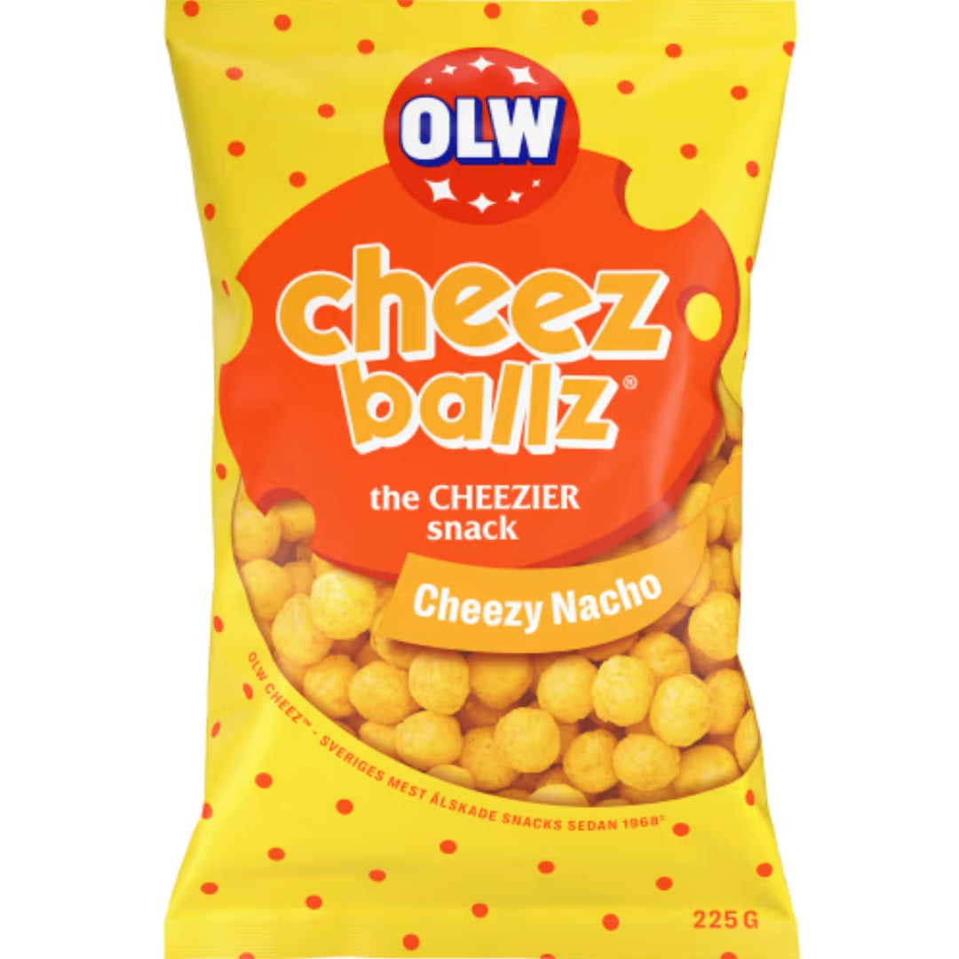 OLW Cheese Ballz - Cheese Balls 225g