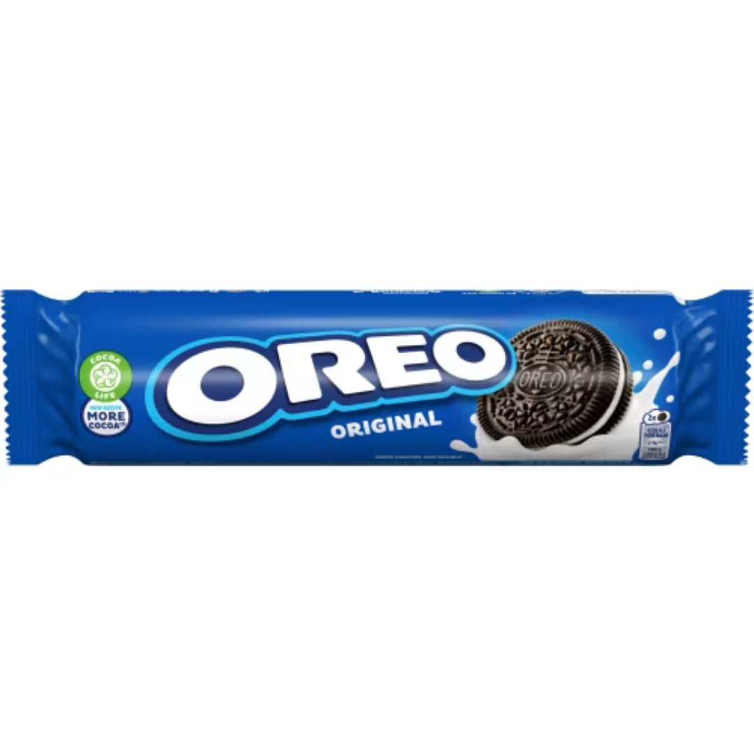 Oreo Original Kakor - Classic Cookie with Chocolate Biscuits and Vanilla filling 154g