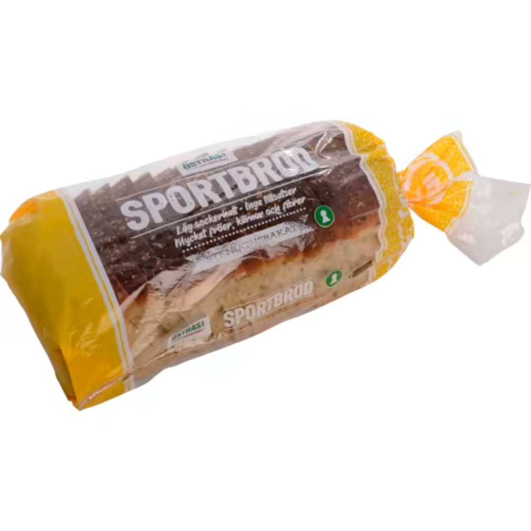 Östras Bröd Sportbröd Skivat - Sliced Bread rich in Fiber and Protein 800g