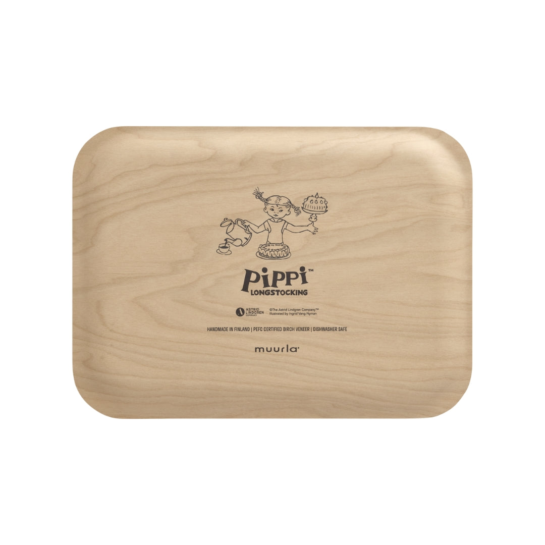 PIPPI Bricka Födelsedag 27X20CM