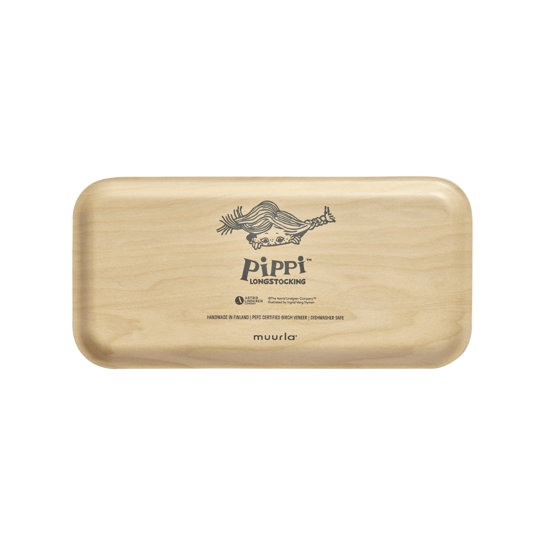 PIPPI Bricka Hoppsansa 27X13Cm