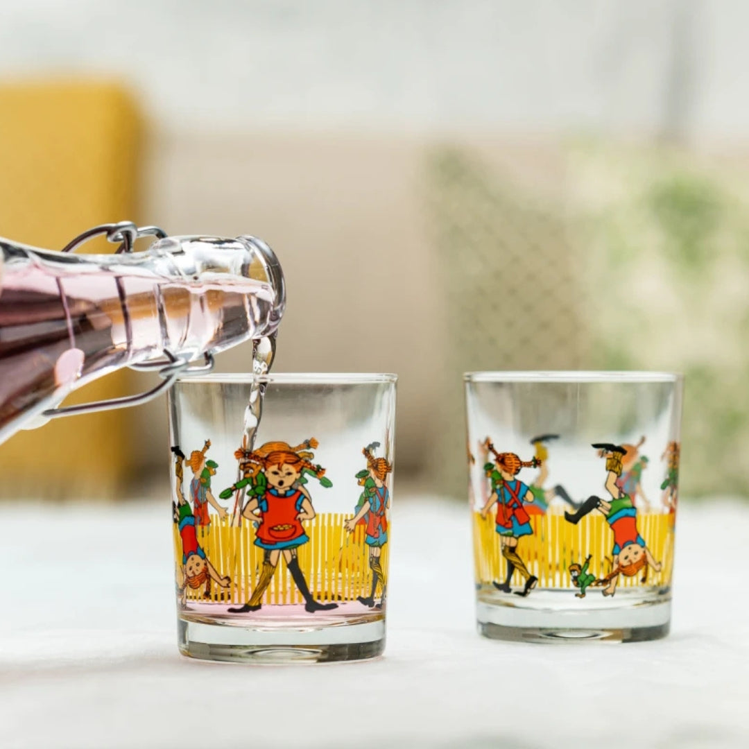 PIPPI Dricksglas 2DL Pippi Långstrump