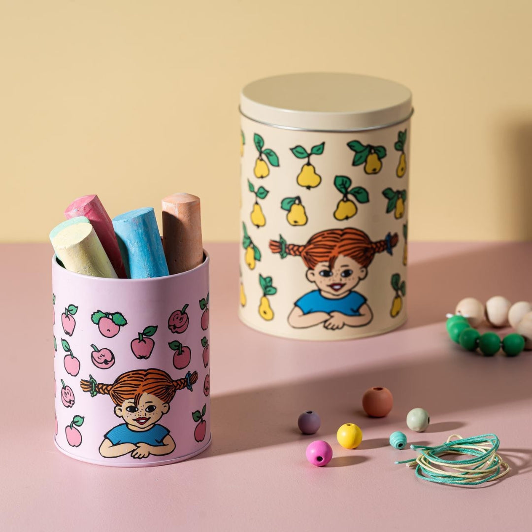 PIPPI Plåtburkar Frukter 2 Set