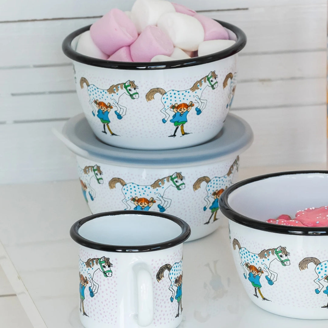 PIPPI Skål Pippi & Lilla Gubben 6DL