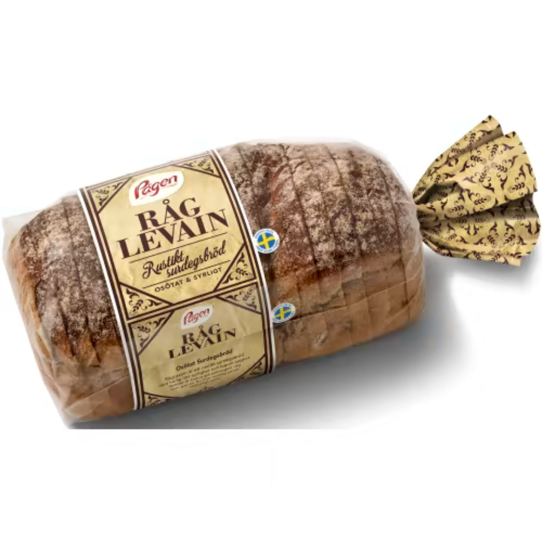 Pågen Råglevain - Sourdough Bread with Malt and Sprouted Rye Kernels 650g