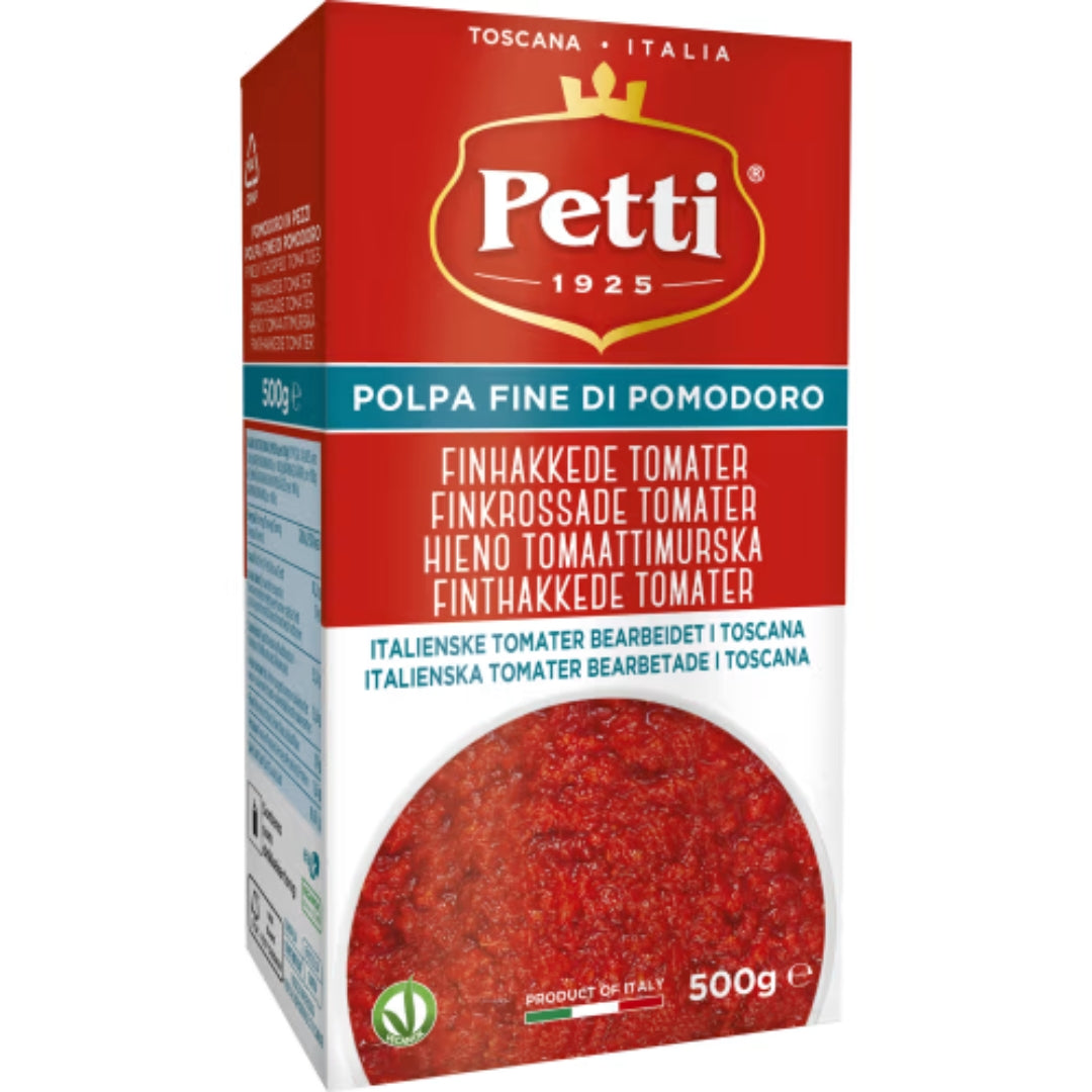 Petti Tomat Finhackad - Finly Chopped Tomatoes 500g