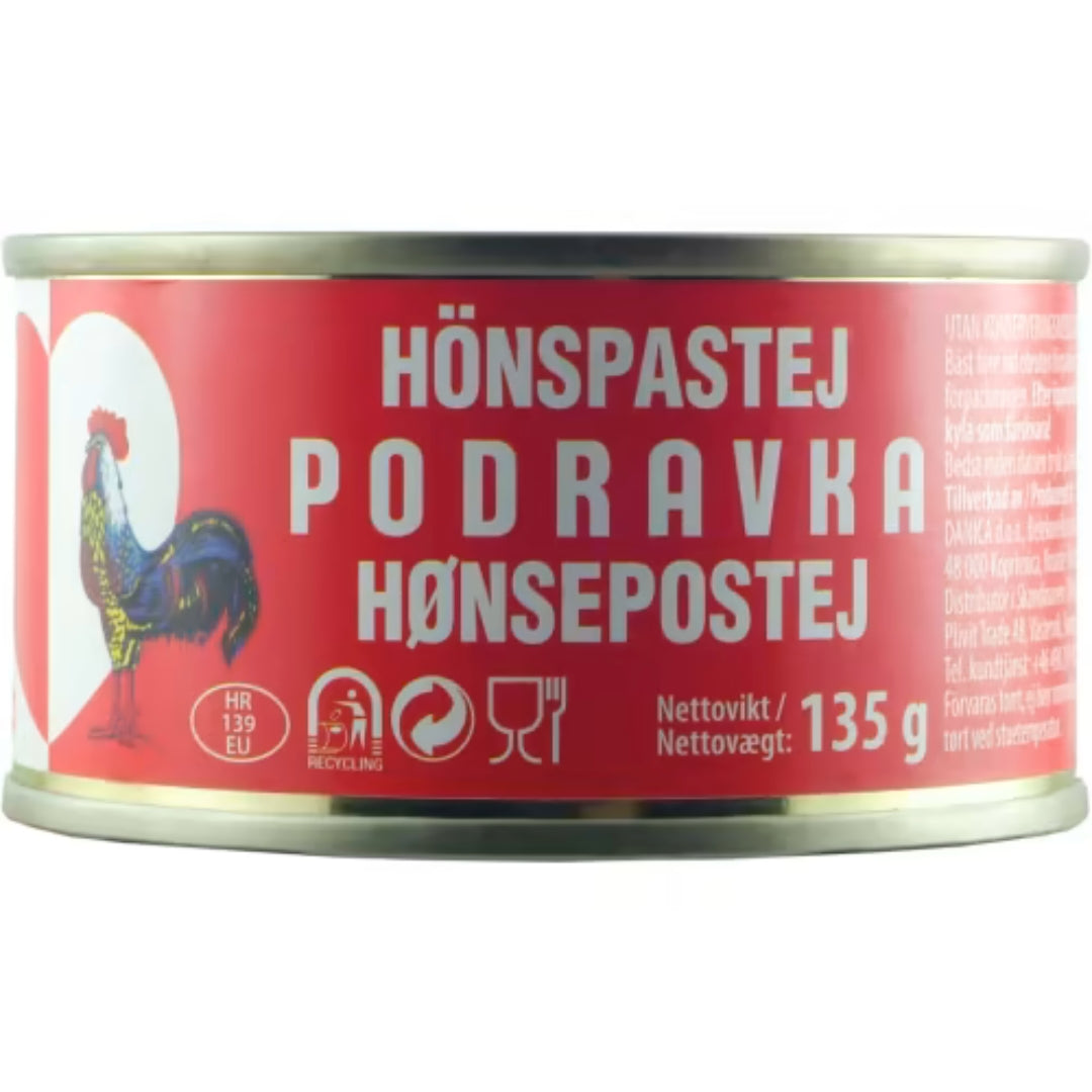 Podravka Hönspastej Classic - Hen Pâté Classic 135g