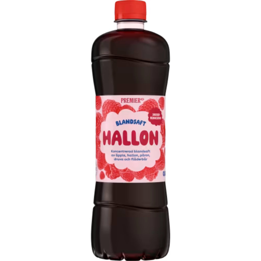 Premier Hallon Blandsaft - Raspberry Cordial 0.8L