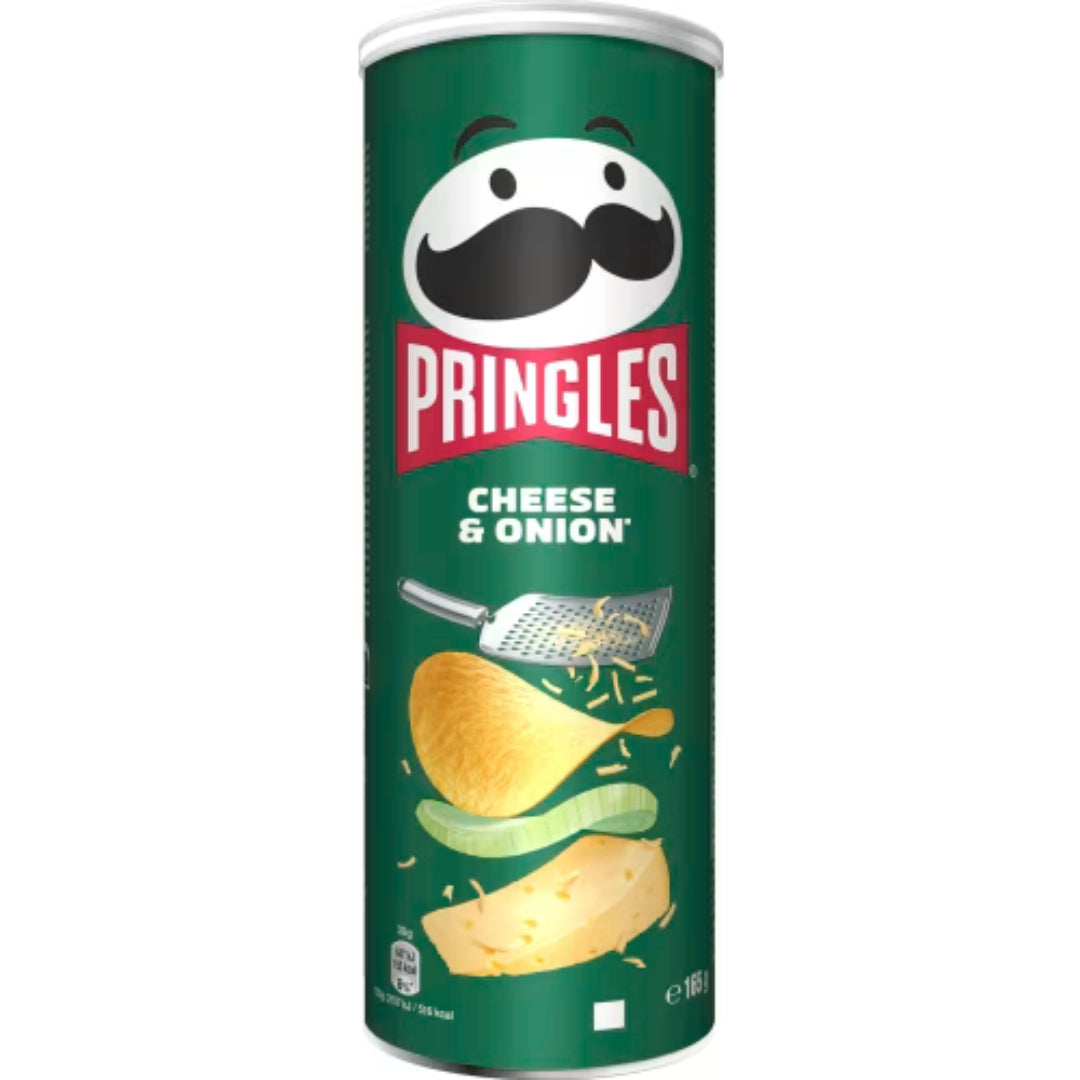Pringles Cheese & Onion Chips - Cheese & Onion Chips 165g