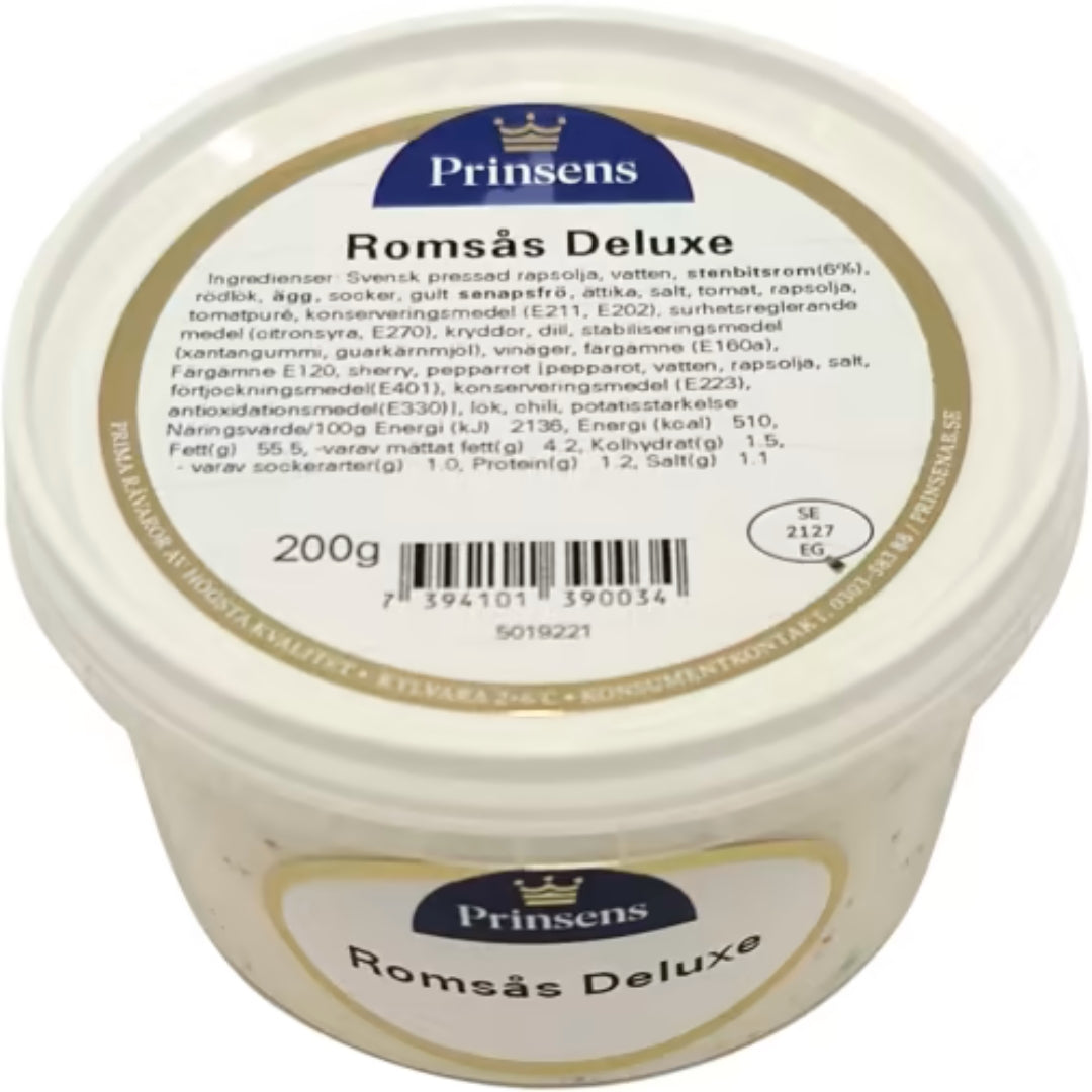 Prinsens Romsås Deluxe - Deluxe Roe Sauce 200g