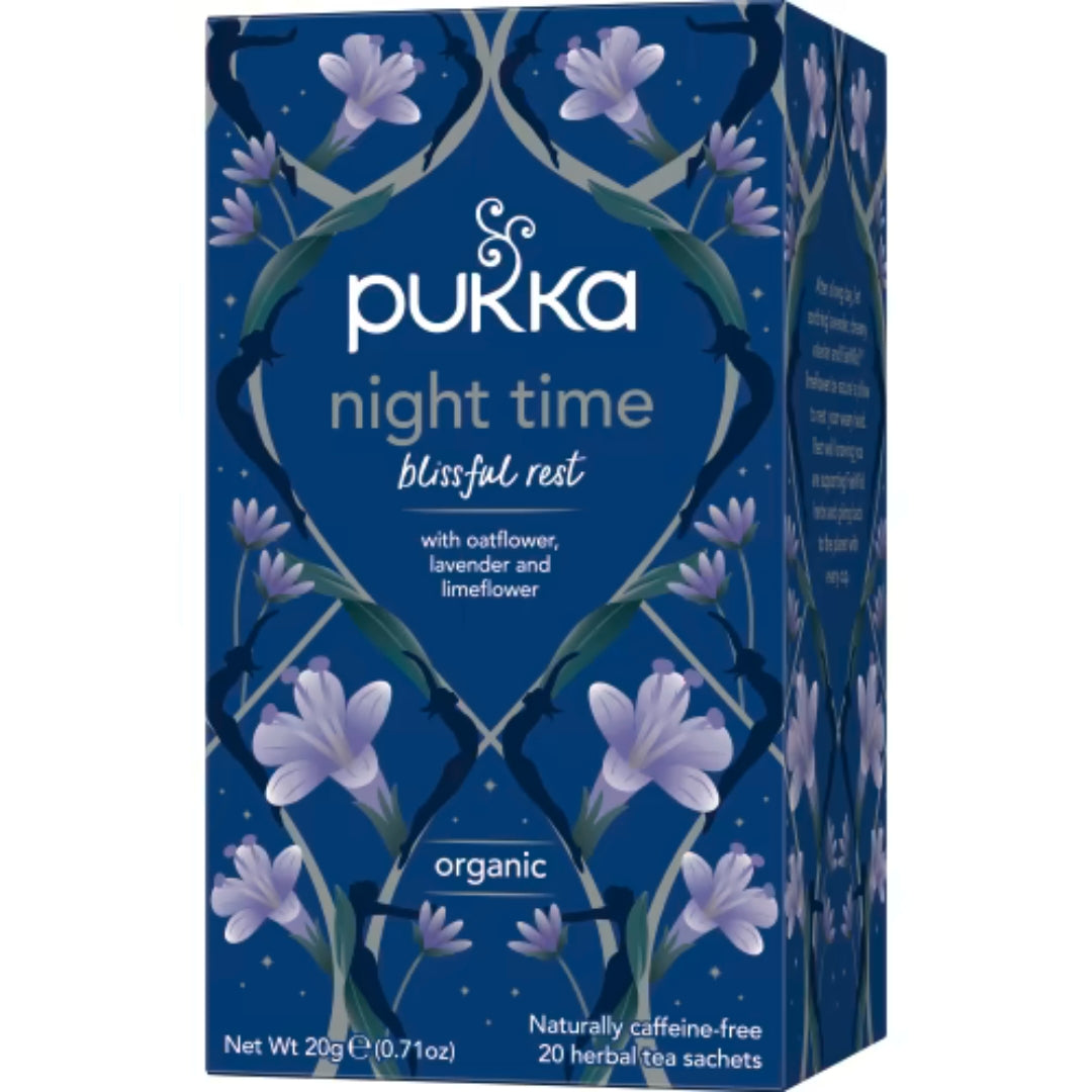 Pukka Night Time Te - Sleep-Enhancing Herbal Tea 20p