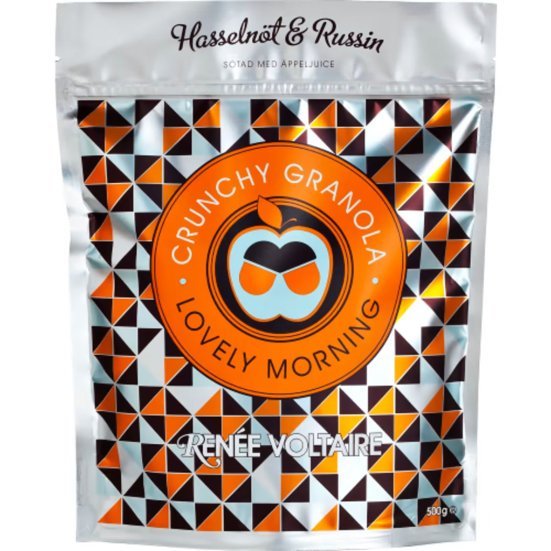 Renée Voltaire Lovely Morning Hasselnöt & Russin Crunchy Granola - Crunchy Granola with Hazelnuts & Raisins 500g