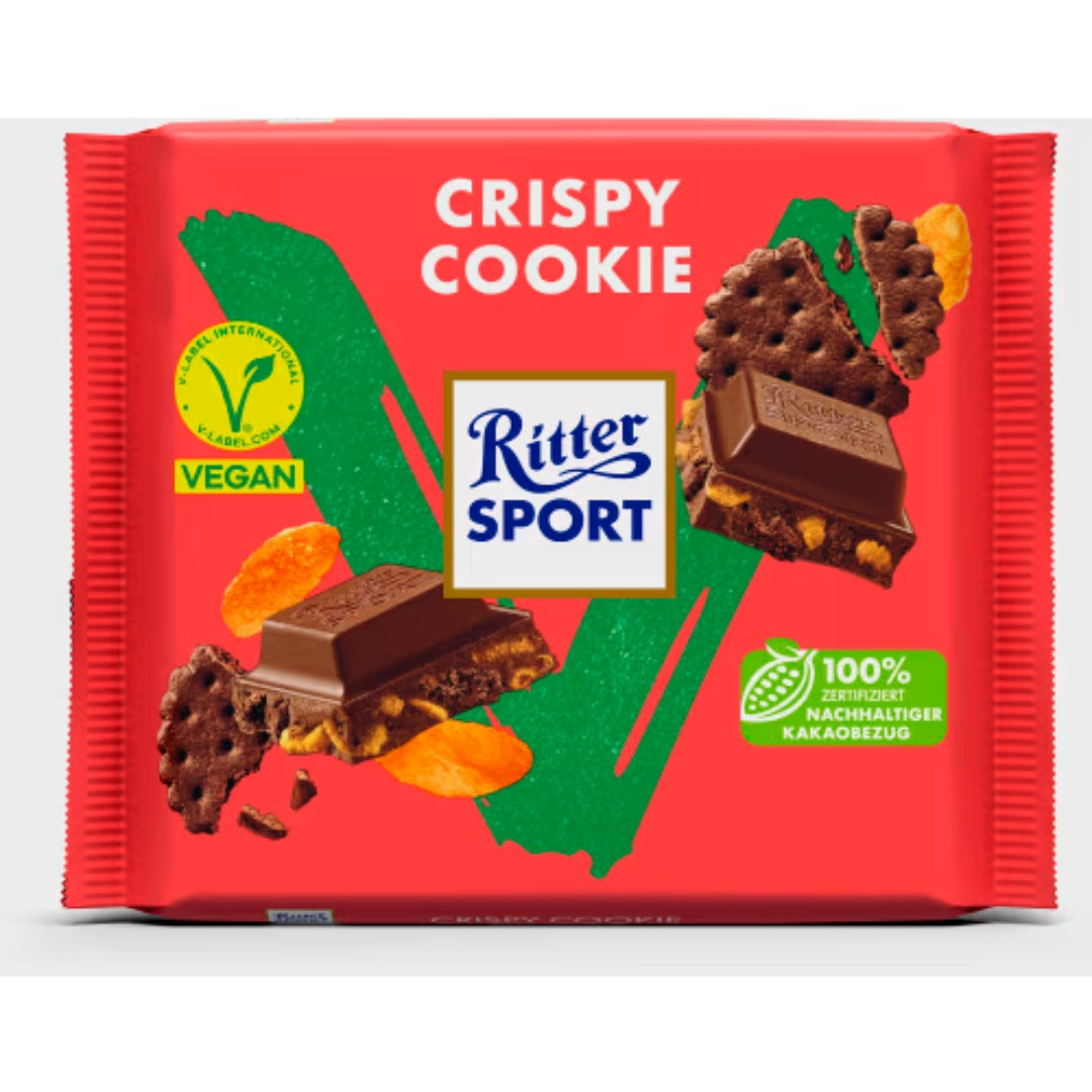 CHOKLAD CRISPO CRISPO SPORT SPORT - cioccolato al latte con biscotti croccanti 100g