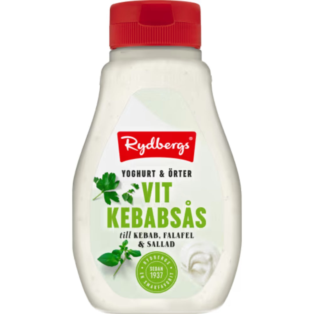 Rydbergs Vit Kebabsås Topping - White Kebab Sauce 250ml