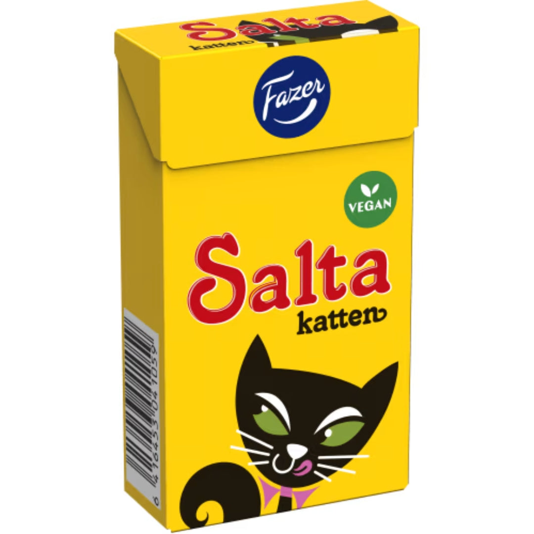 Fazer Salta Katten - Salmiak Pastilles 38G