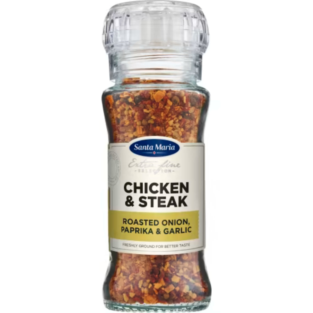 Santa Maria Chicken & Steak Kvarn - Chicken & Steak Spice 75G