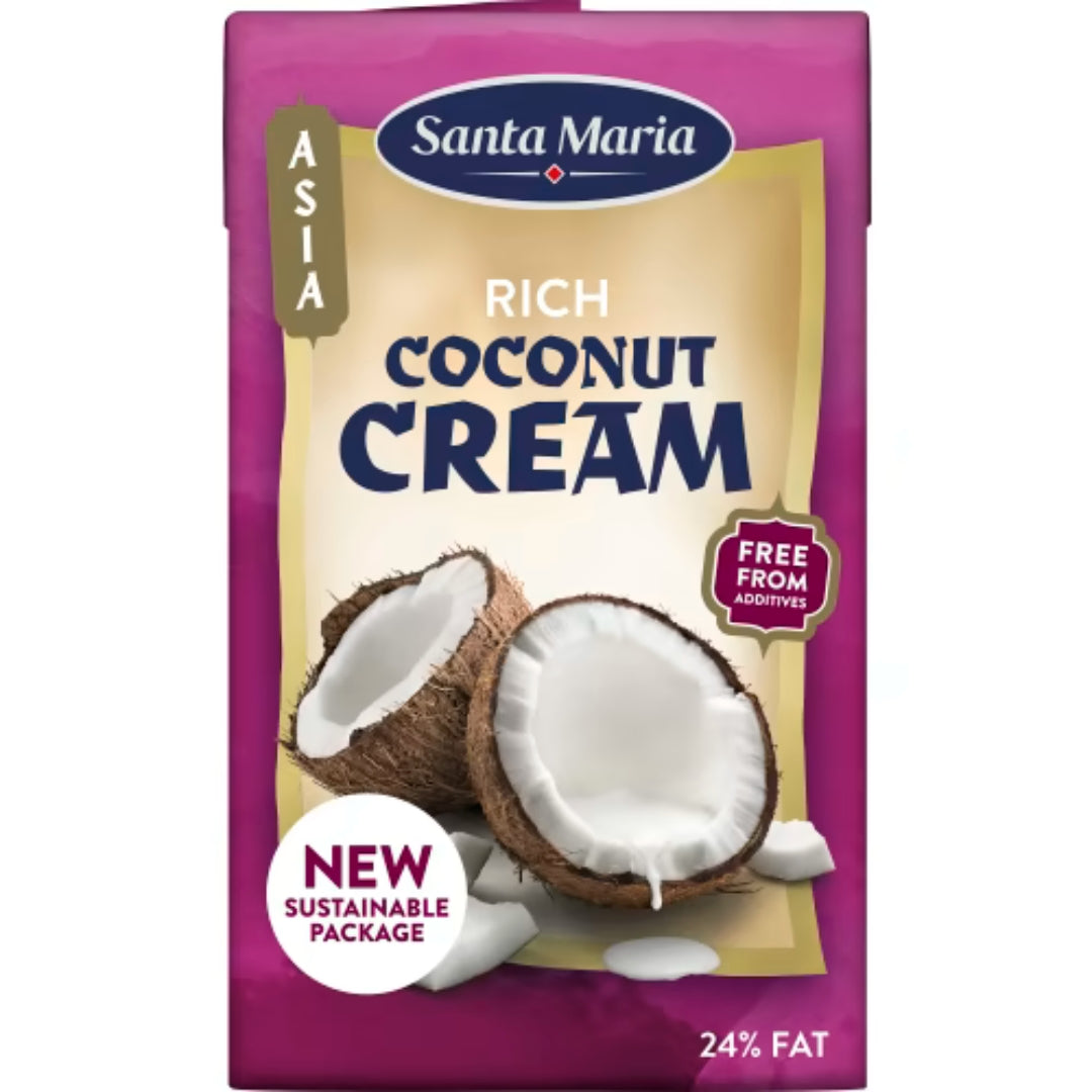 Santa Maria Coconut Cream Rich 24 % - Coconut Cream 250ml