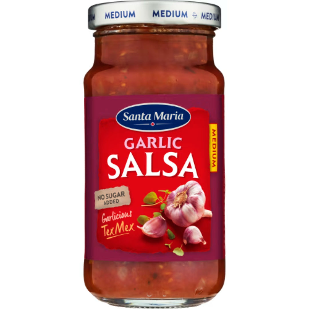 Santa Maria Aglio Salsa Medium - Media salsa all'aglio 230G