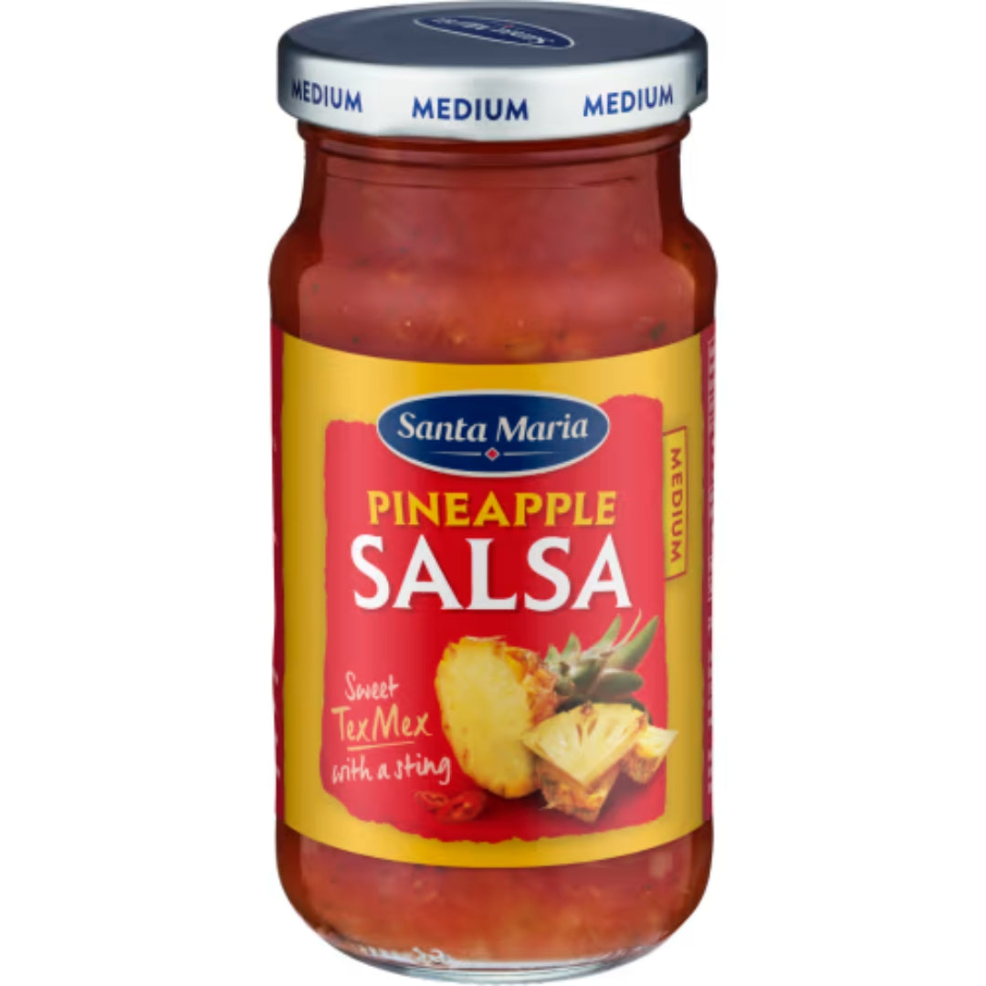 Santa Maria Pineapple Salsa Medium - Pineapple Salsa Medium 230g