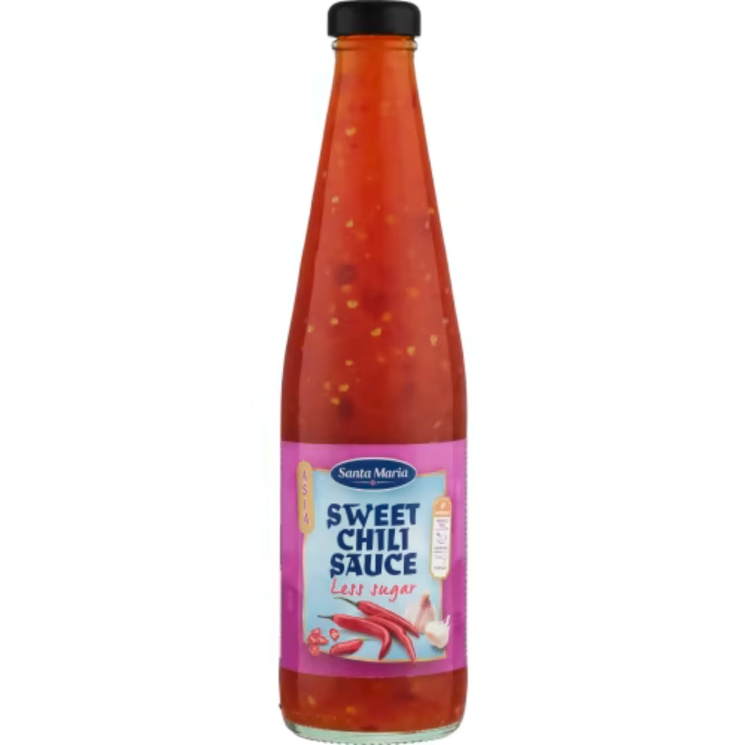 Santa Maria Sweet Chili Sauce Less Sugar - Sweet Chili Sauce with 30% Less Sugar 500ml