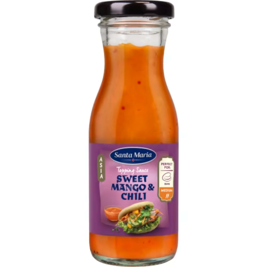 Santa Maria Sweet Mango & Chili Topping Sauce - Topping Sauce Sweet Mango & Chili 155ml