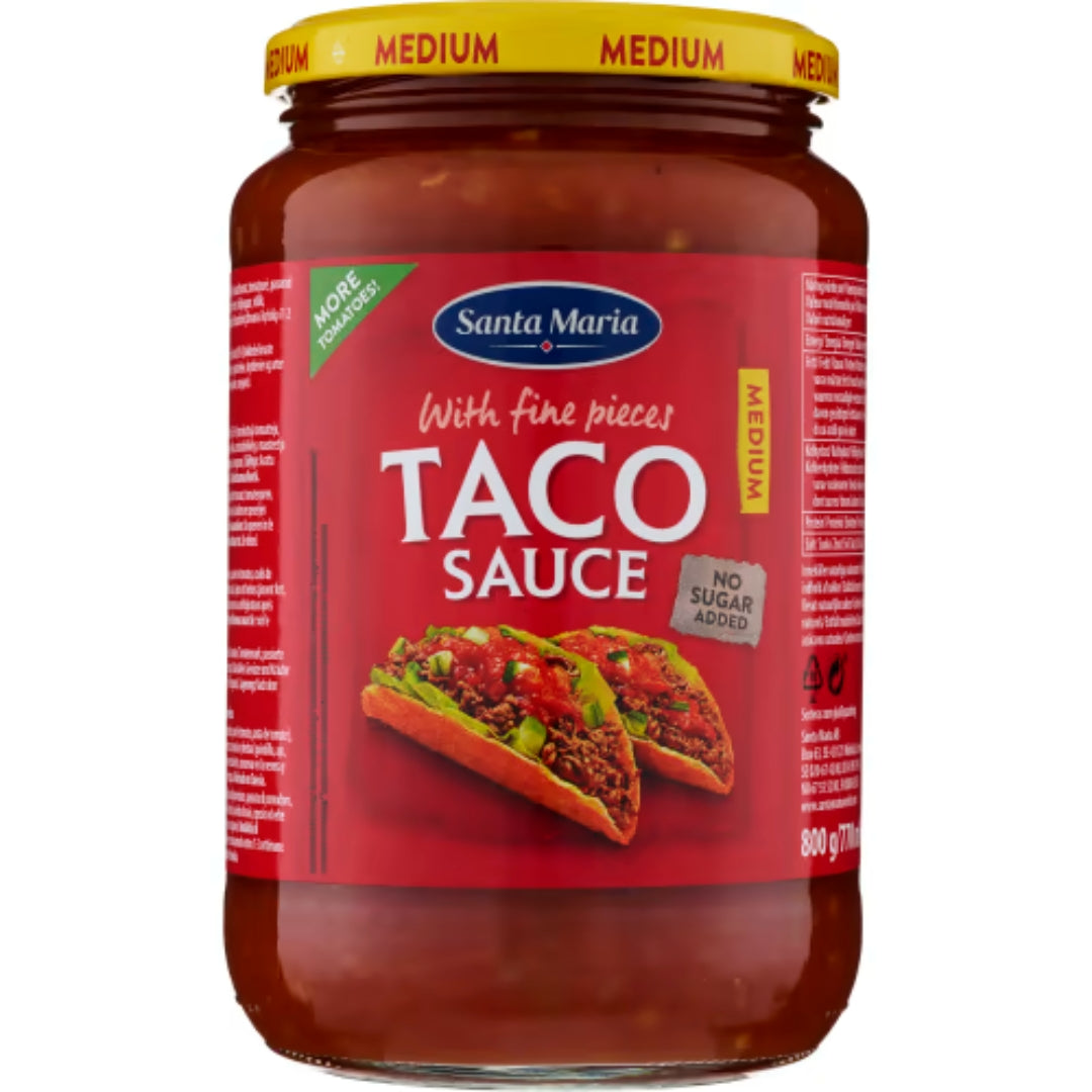 Santa Maria Taco Sauce Medium - Taco Sauce Medium 800g
