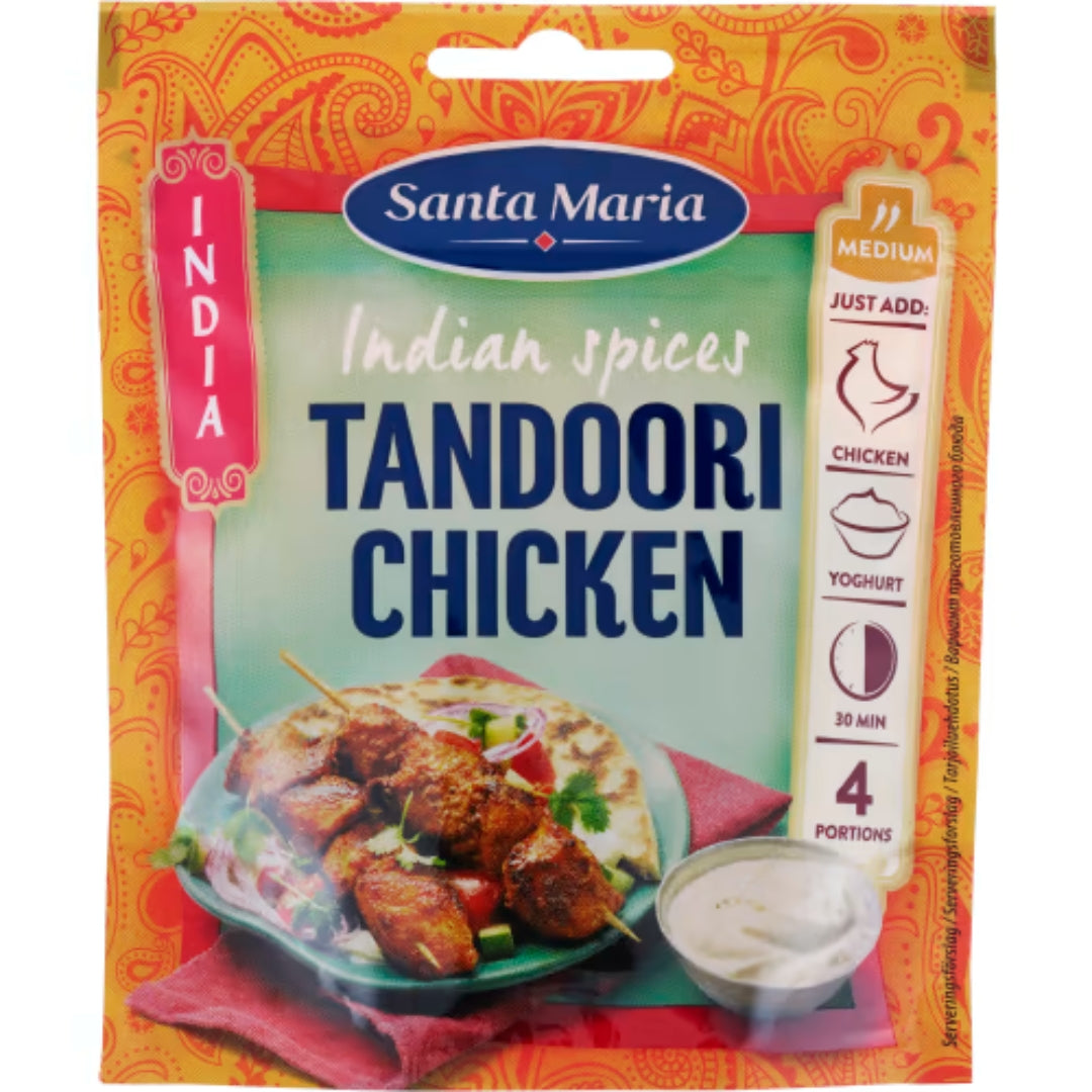 Santa Maria Tandoori Chicken Indian Spices - Indian Spices Tandoori Chicken 35g
