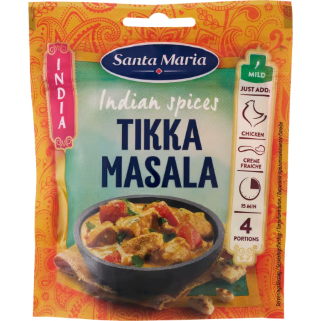 Santa Maria Tikka Masala Indian Spices - Indian Spices Tikka Masala 35g