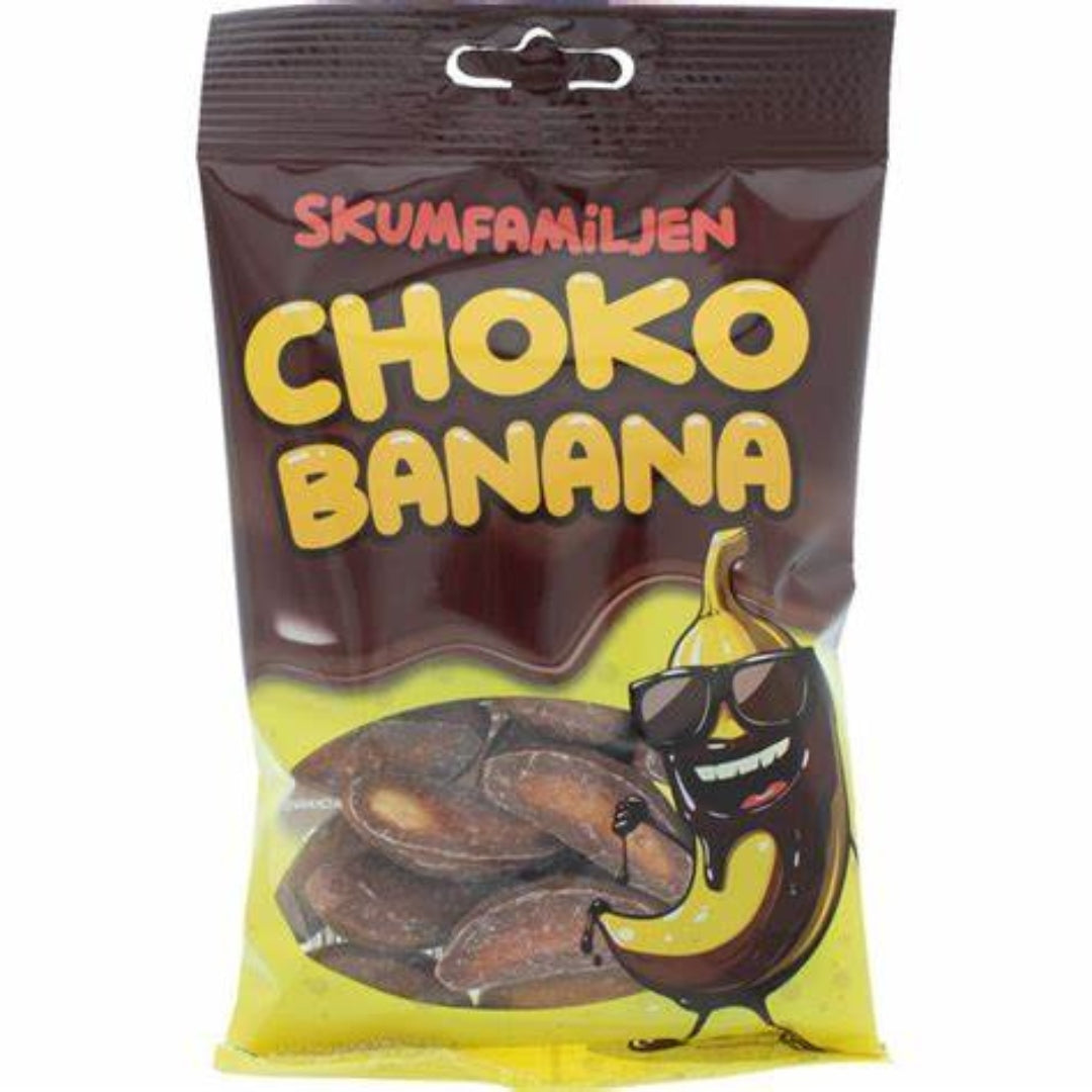 Skumfamiljen Choko Banan - Marshmallow-style Candy 70g