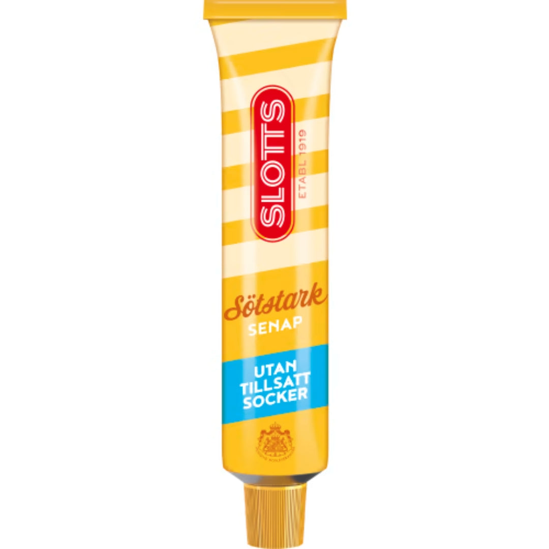 Slotts Sötstark Senap Utan Tillsatt Socker - Sweet & Strong Mustard 220g