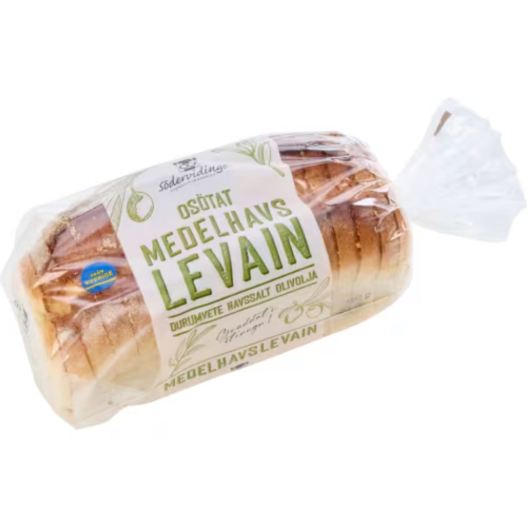 Södervidinge Levain Medelhavs - Levain Bread with a Mild and Rich flavor 650g