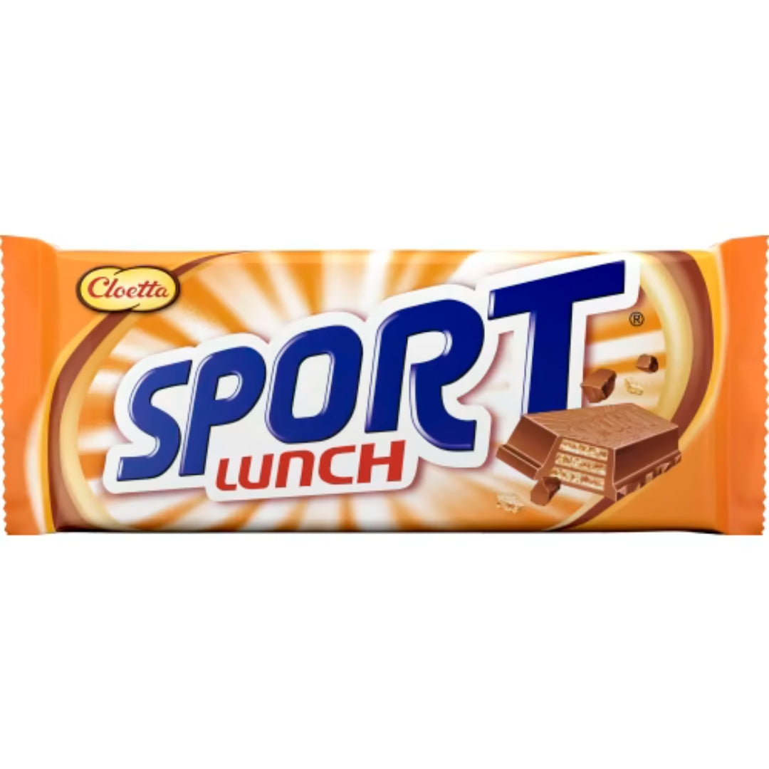 Cloetta Sportlunch Chokladbit - Milk Chocolate and Crispy Wafer 80g