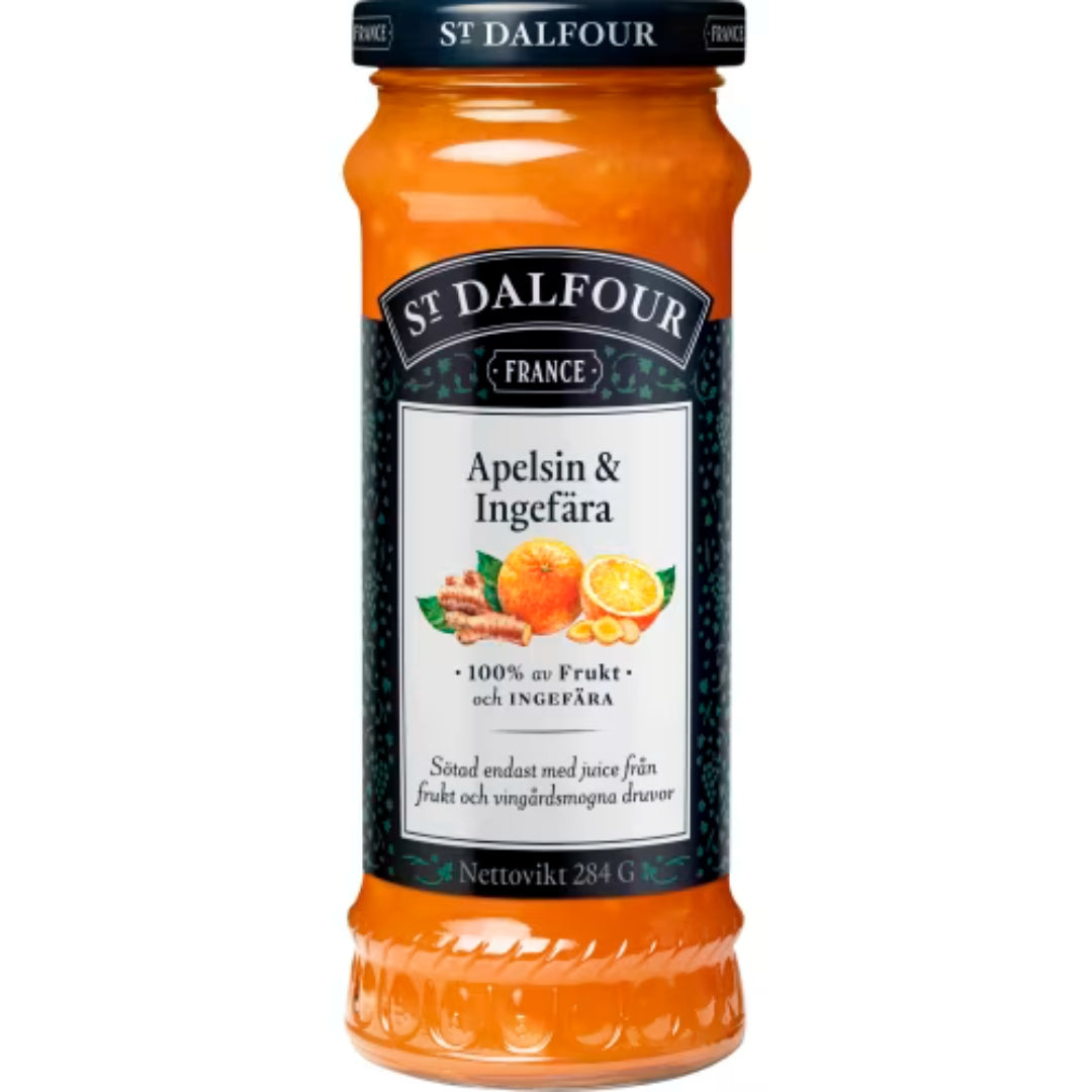 St Dalfour Apelsin Ingefära Marmelad - Orange Ginger Marmalade 284g