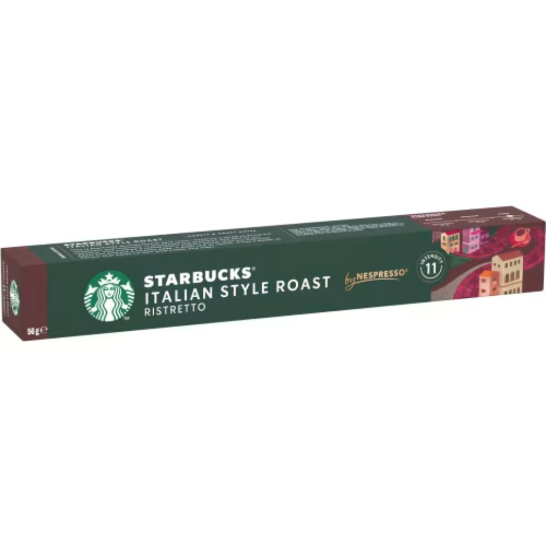 Starbucks Italian Style Roast Kaffekapslar - Dark-Roasted with an Italian Roast profile Coffee 56g